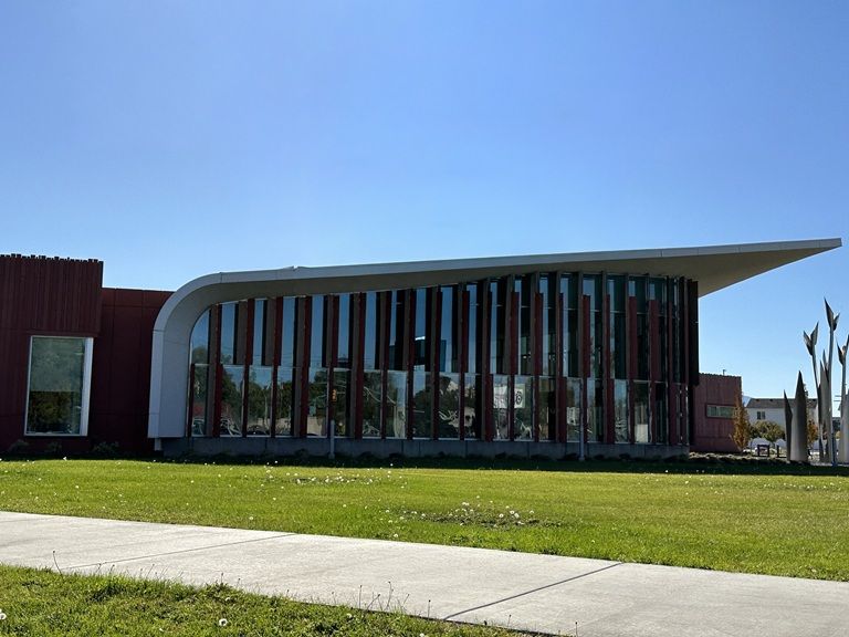 Granite Library South Salt Lake, Utah Sidewalk View